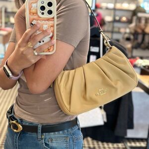 NWT Coach Teri Shoulder Bag With Ruching